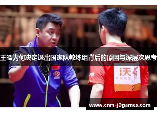 王皓为何决定退出国家队教练组背后的原因与深层次思考
